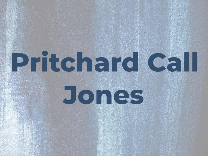 Pritchard Mc Call & Jones