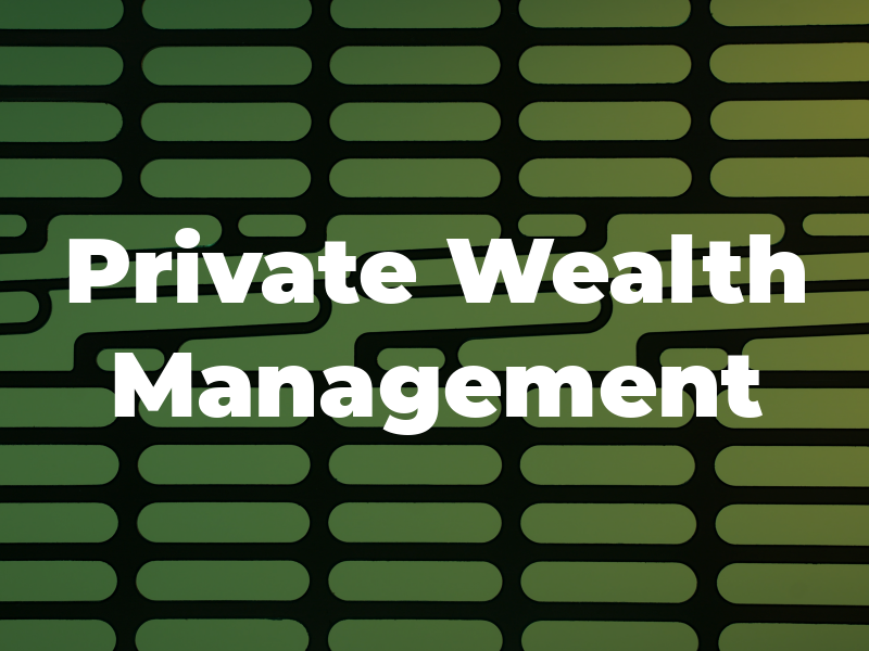 Private Wealth Management of NC