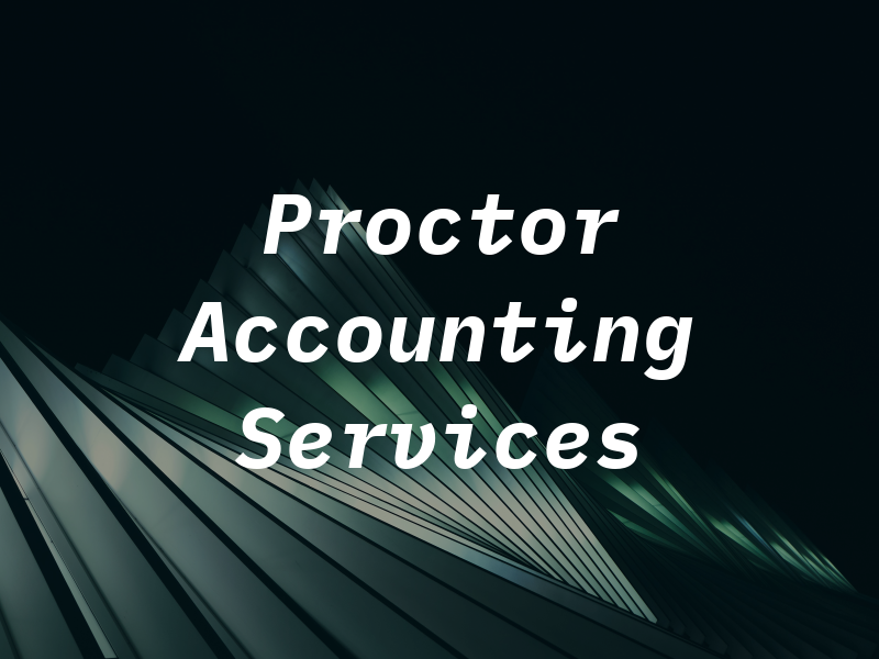 Proctor Tax & Accounting Services