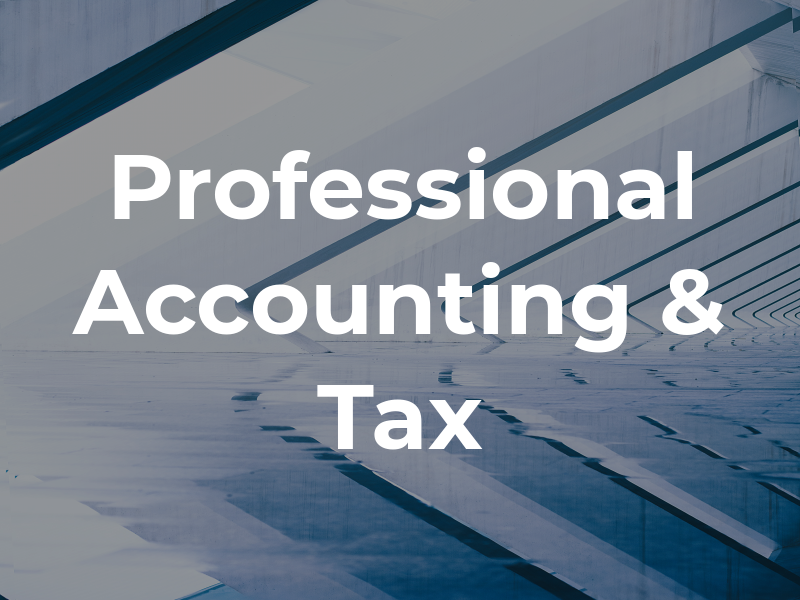 Professional Accounting & Tax