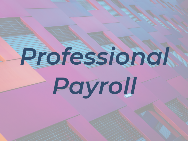 Professional Payroll