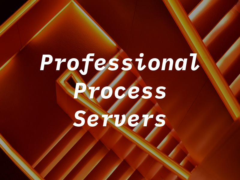 Professional Process Servers