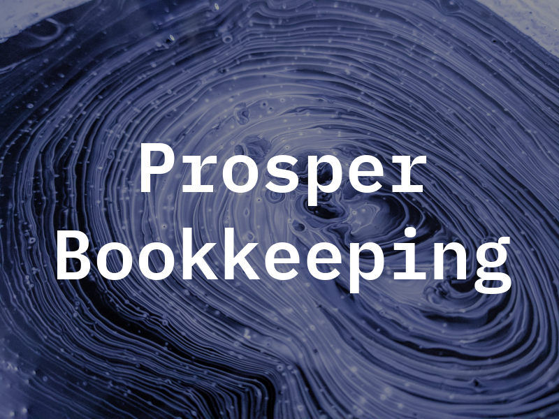 Prosper Bookkeeping