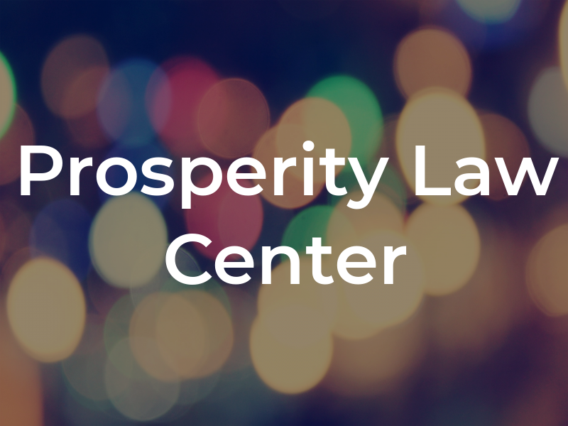 Prosperity Law Center