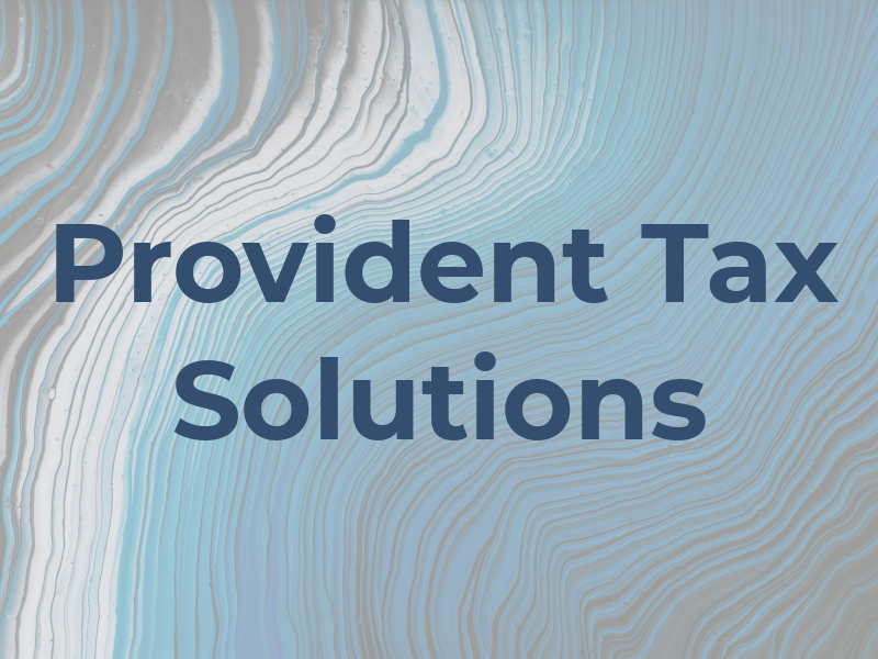 Provident Tax Solutions