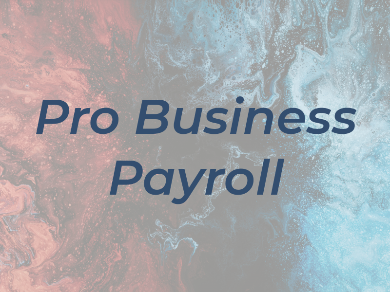 Pro Business Payroll