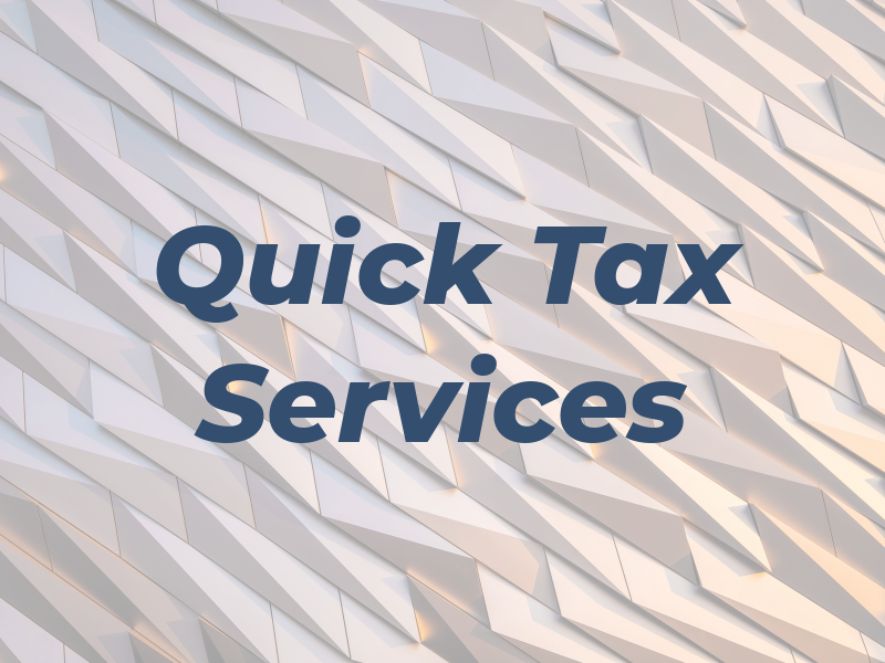 Quick Tax Services