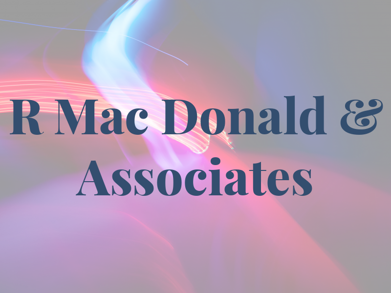 R Mac Donald & Associates