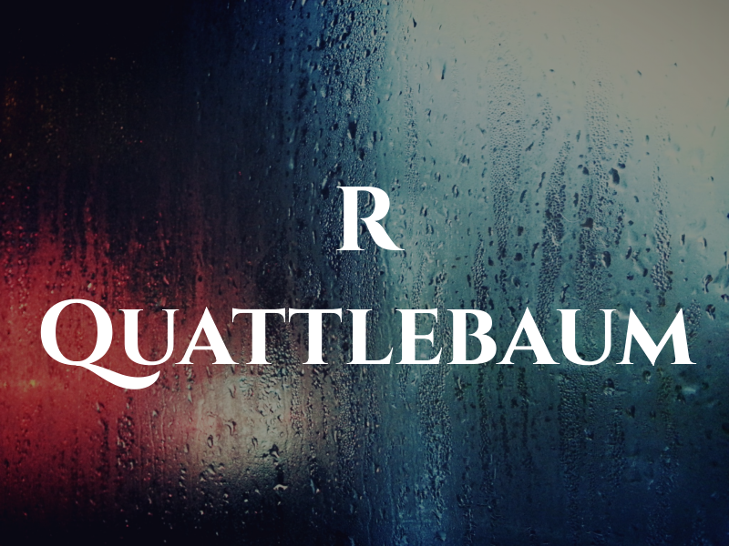 R Quattlebaum