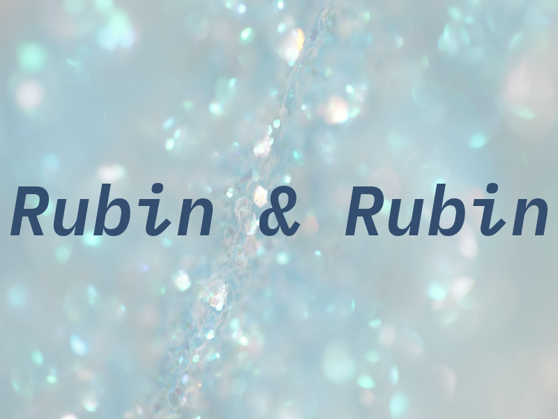 Rubin & Rubin
