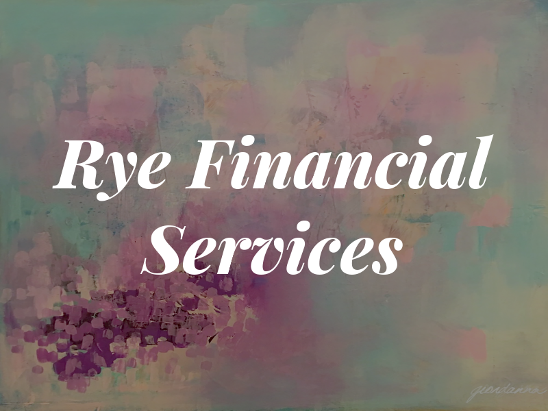 Rye Financial Services