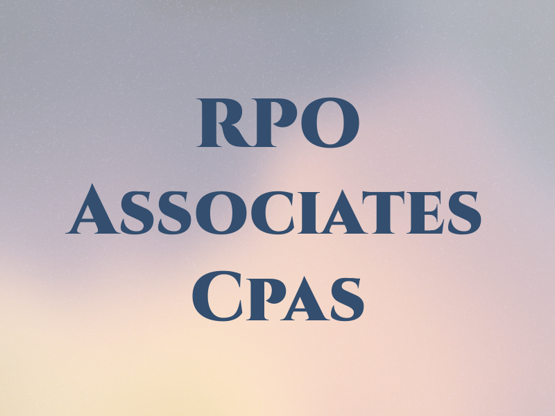 RPO Associates Cpas