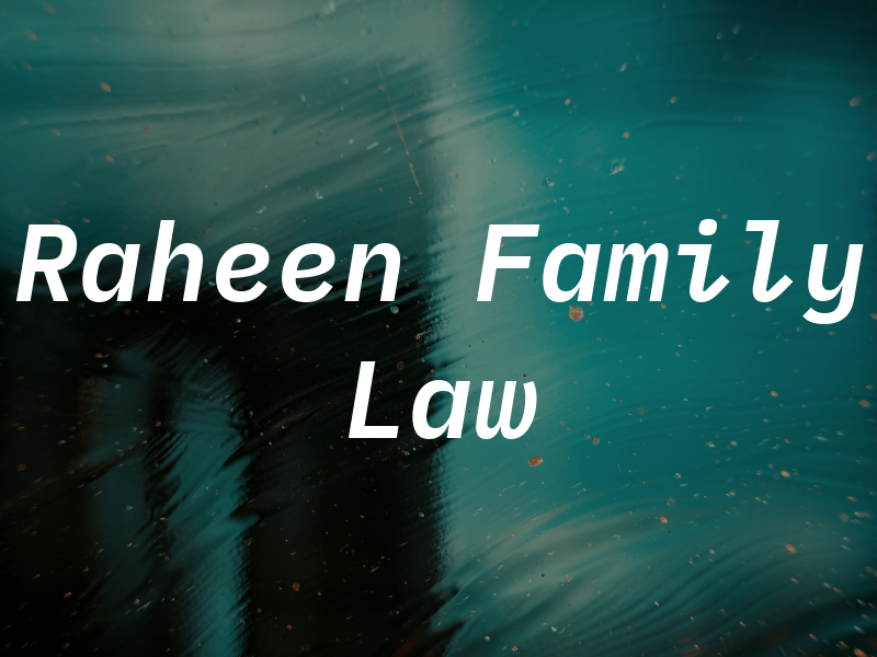 Raheen Family Law