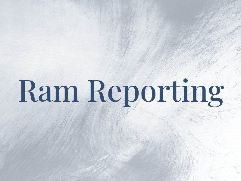 Ram Reporting