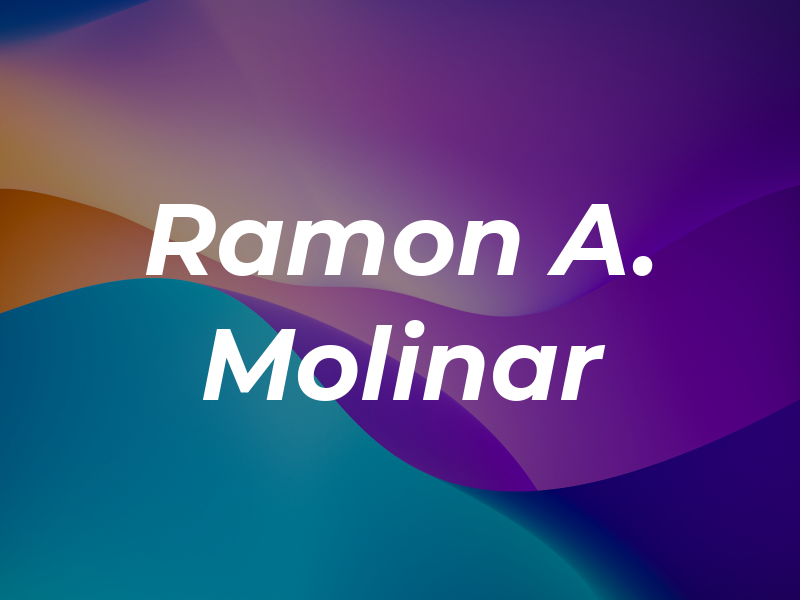 Ramon A. Molinar