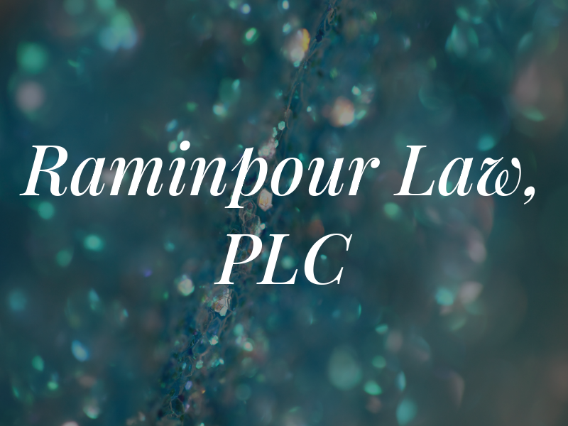 Raminpour Law, PLC