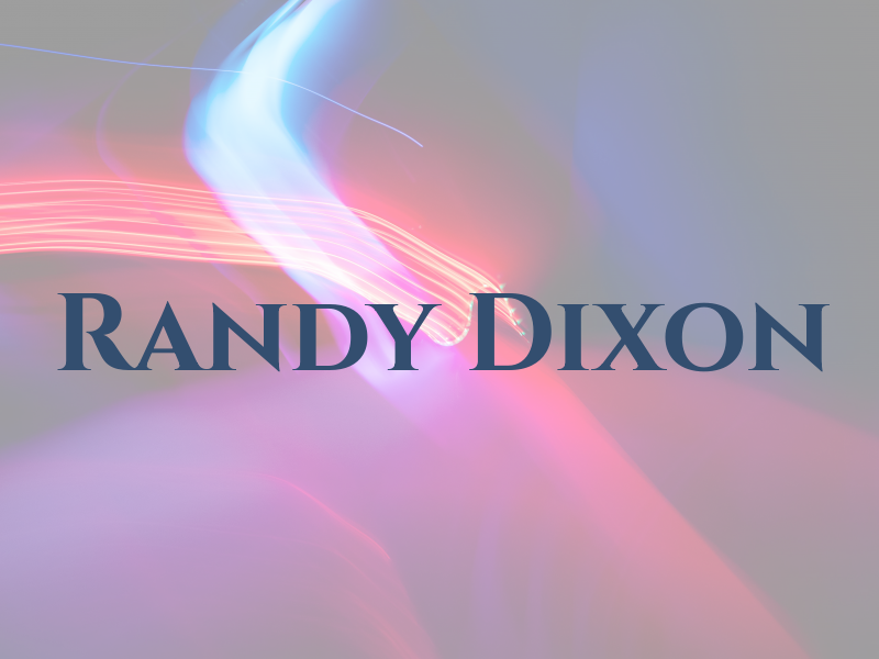 Randy Dixon