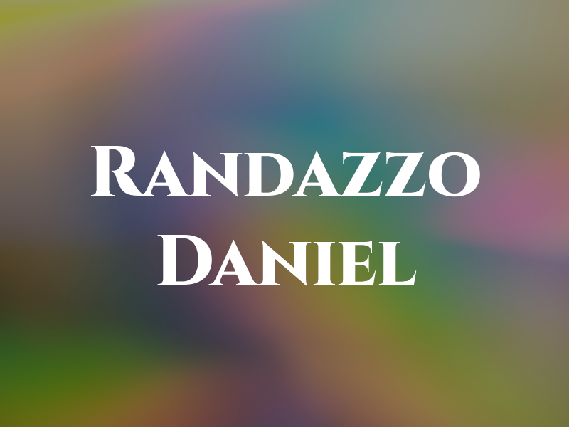 Randazzo Daniel