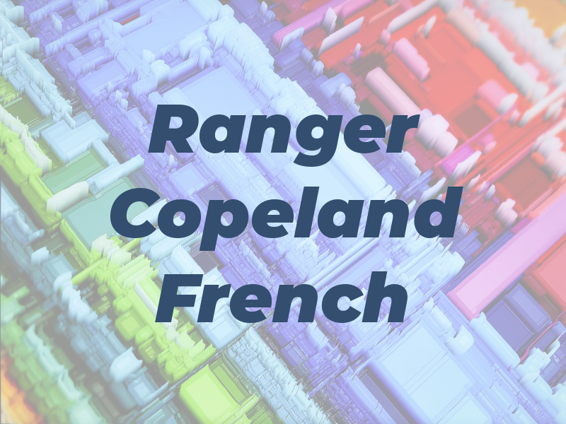 Ranger Copeland French