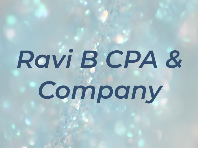 Ravi B CPA & Company