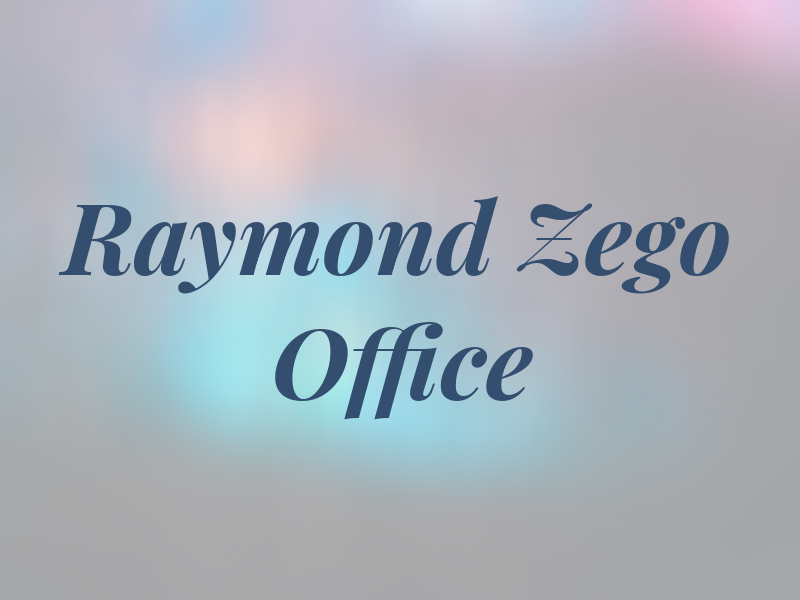 Raymond van Zego Law Office