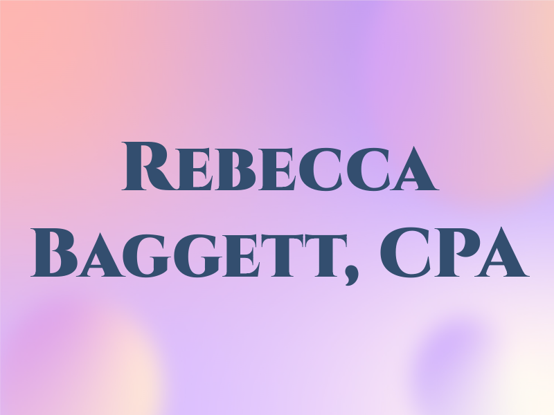Rebecca Baggett, CPA