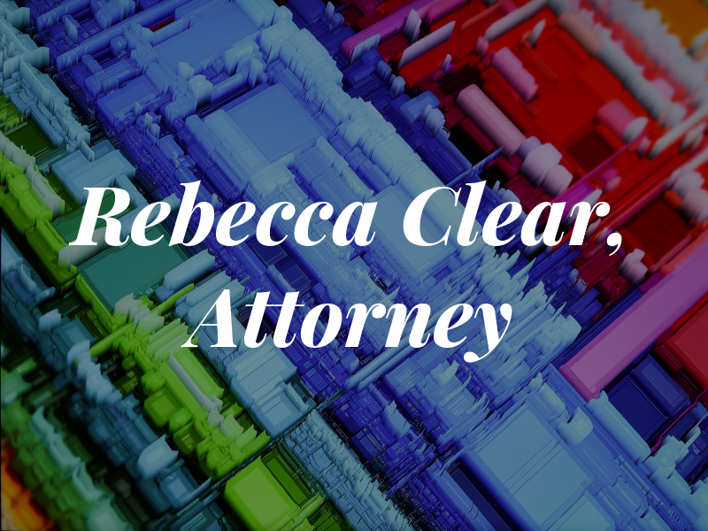 Rebecca C Mc Clear, Attorney at Law