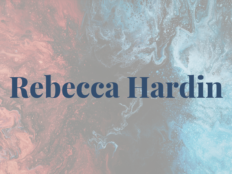 Rebecca Hardin