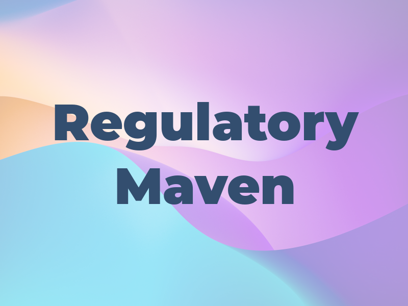 Regulatory Maven