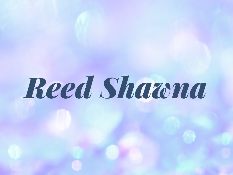 Reed Shawna