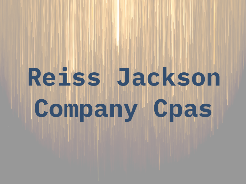 Reiss Jackson & Company Cpas