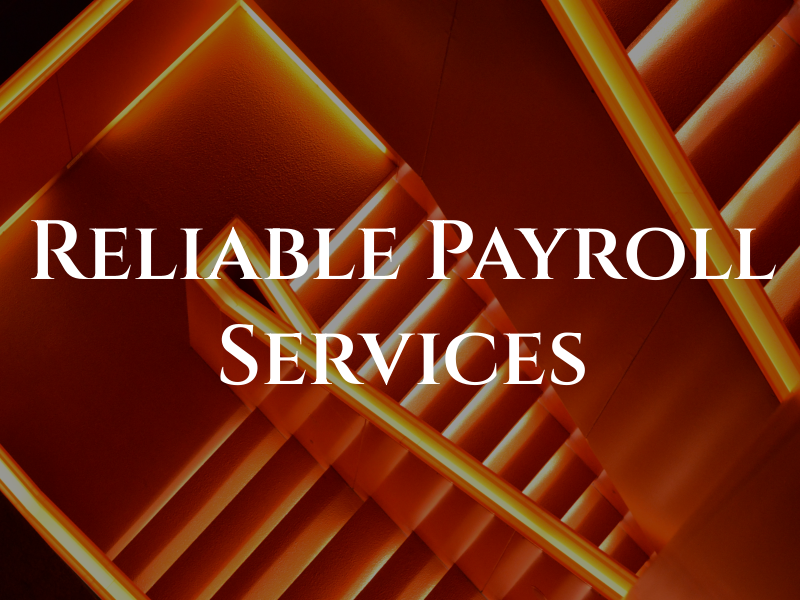 Reliable Payroll Services