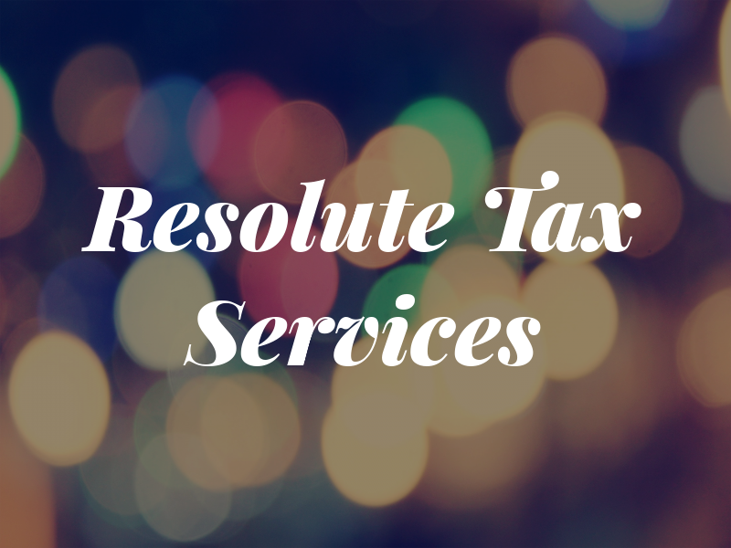Resolute Tax Services