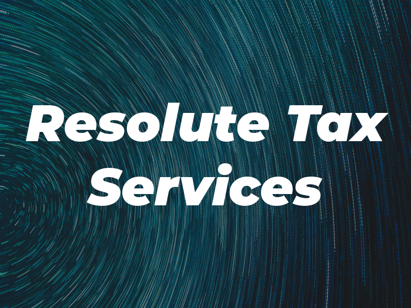 Resolute Tax Services