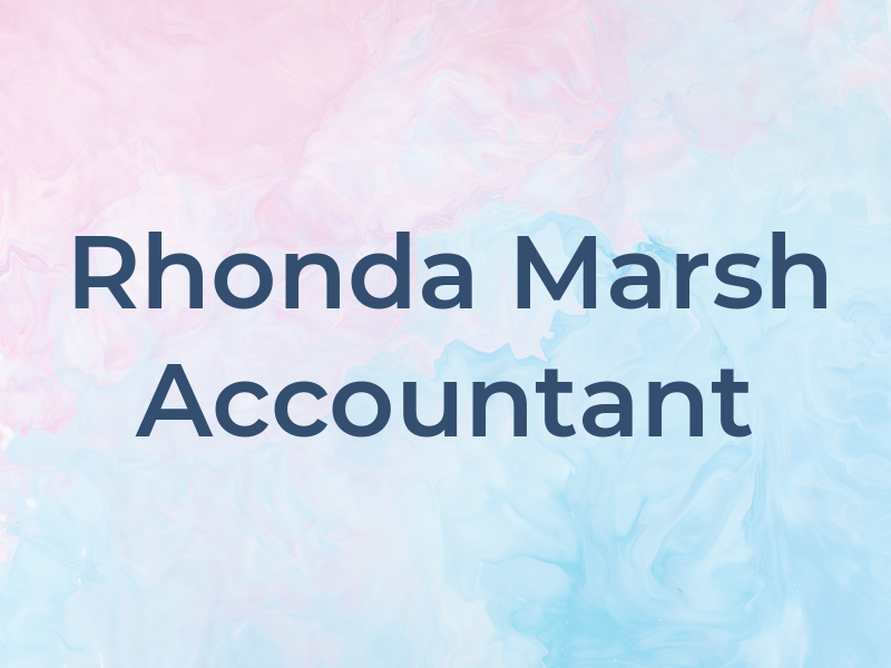 Rhonda H Marsh Accountant