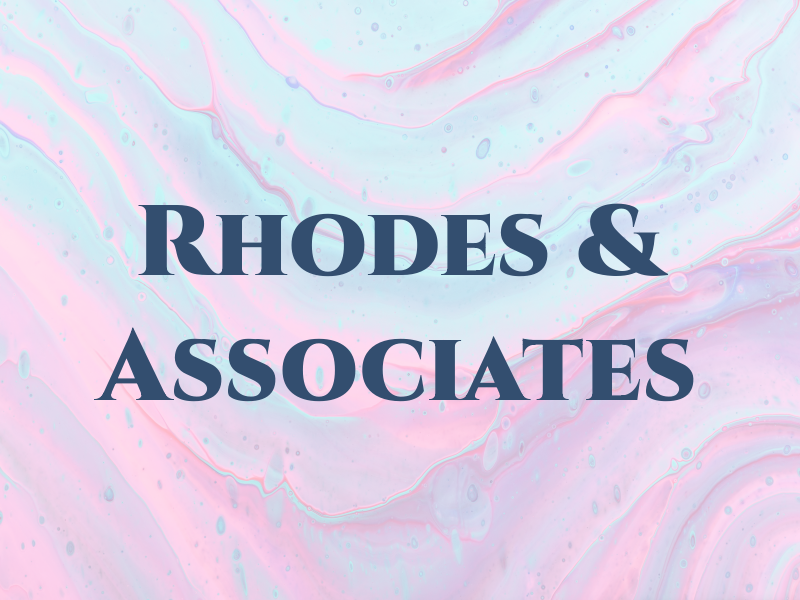 Rhodes & Associates