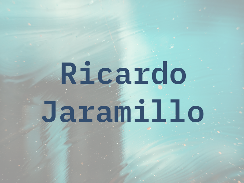 Ricardo Jaramillo