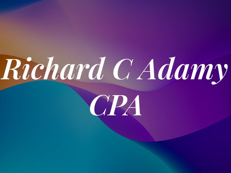 Richard C Adamy CPA