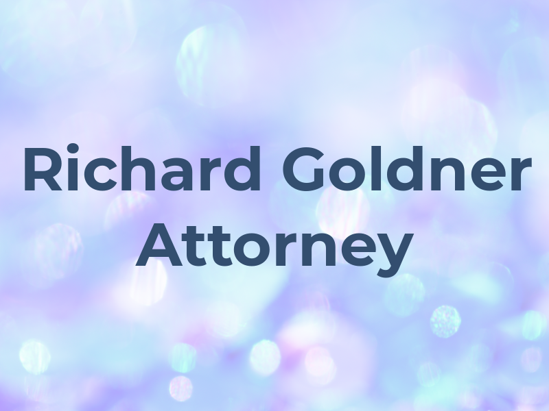 Richard Goldner Attorney at Law