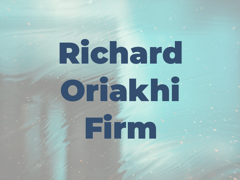 Richard E. Oriakhi Law Firm