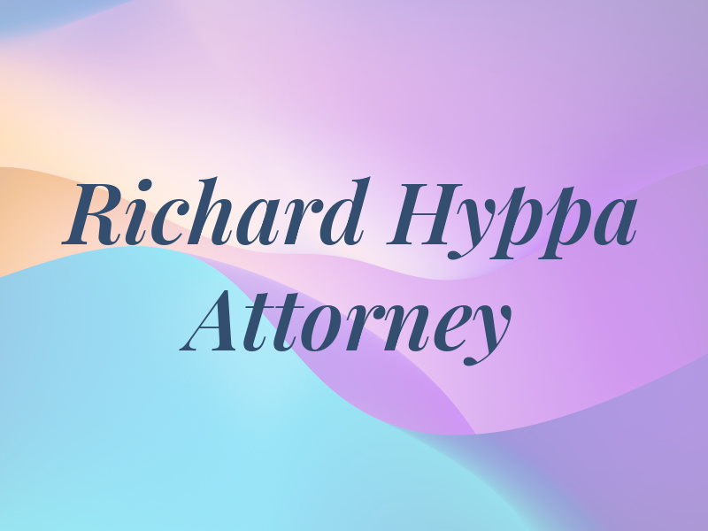 Richard G Hyppa Attorney at Law