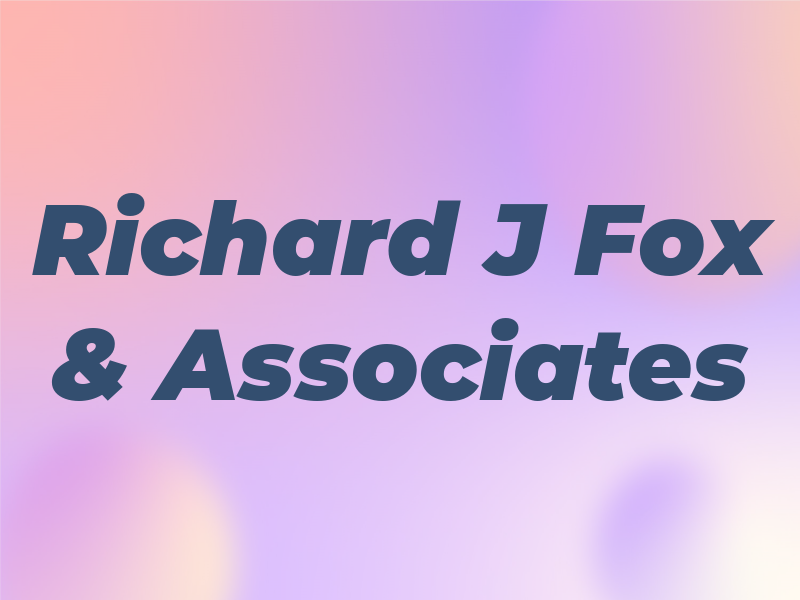 Richard J Fox & Associates