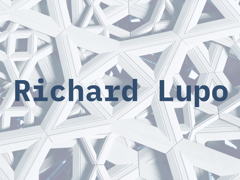 Richard Lupo