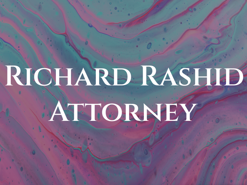 Richard R. Rashid Attorney at Law