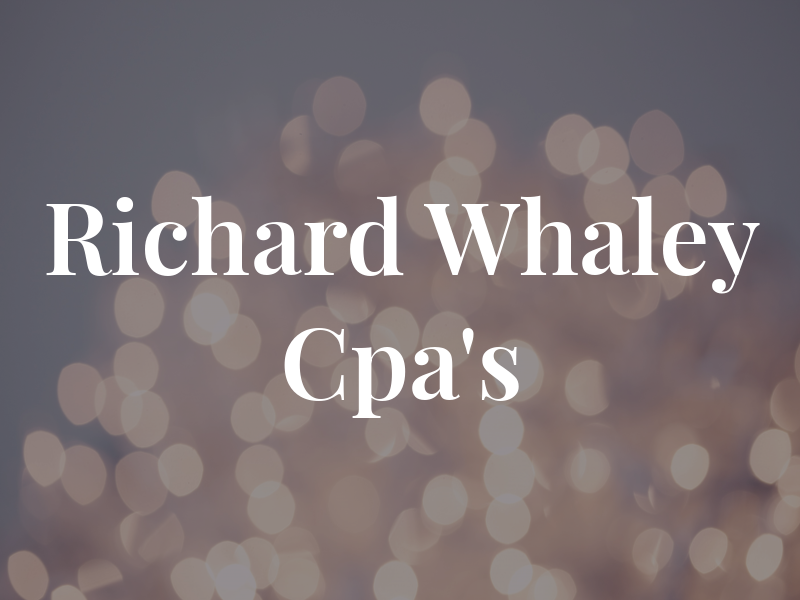 Richard Whaley Cpa's