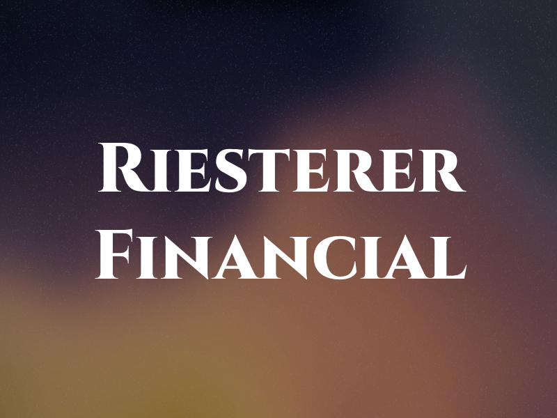 Riesterer Financial