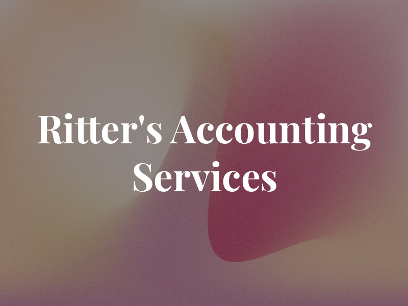 Ritter's Accounting & Tax Services