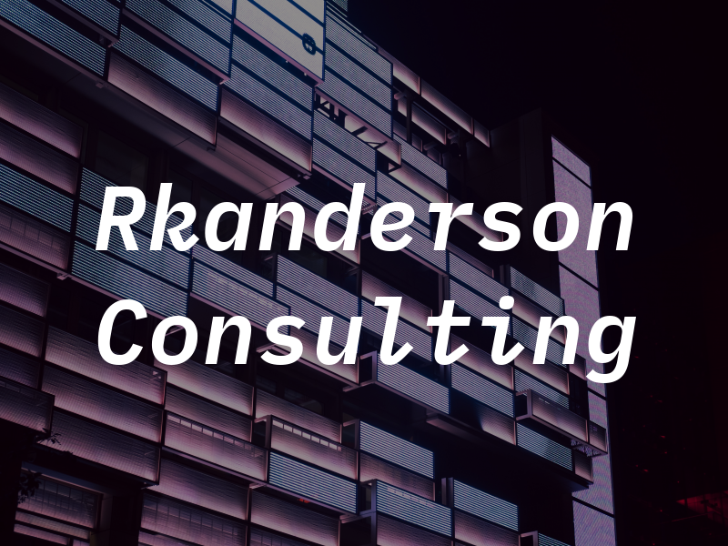 Rkanderson Consulting