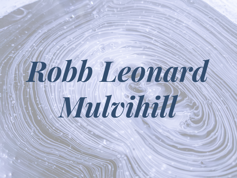 Robb Leonard Mulvihill