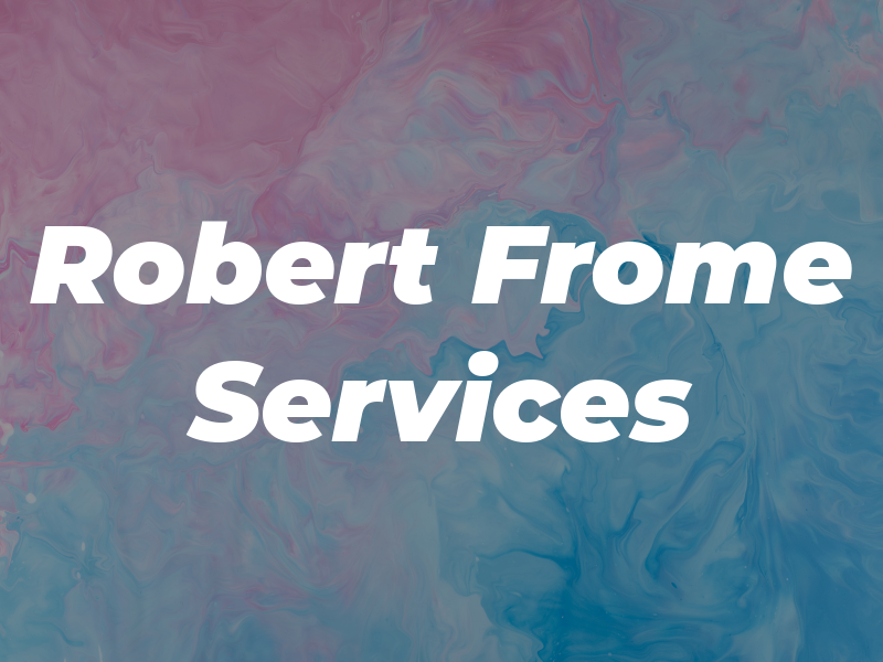 Robert L Frome Tax Services